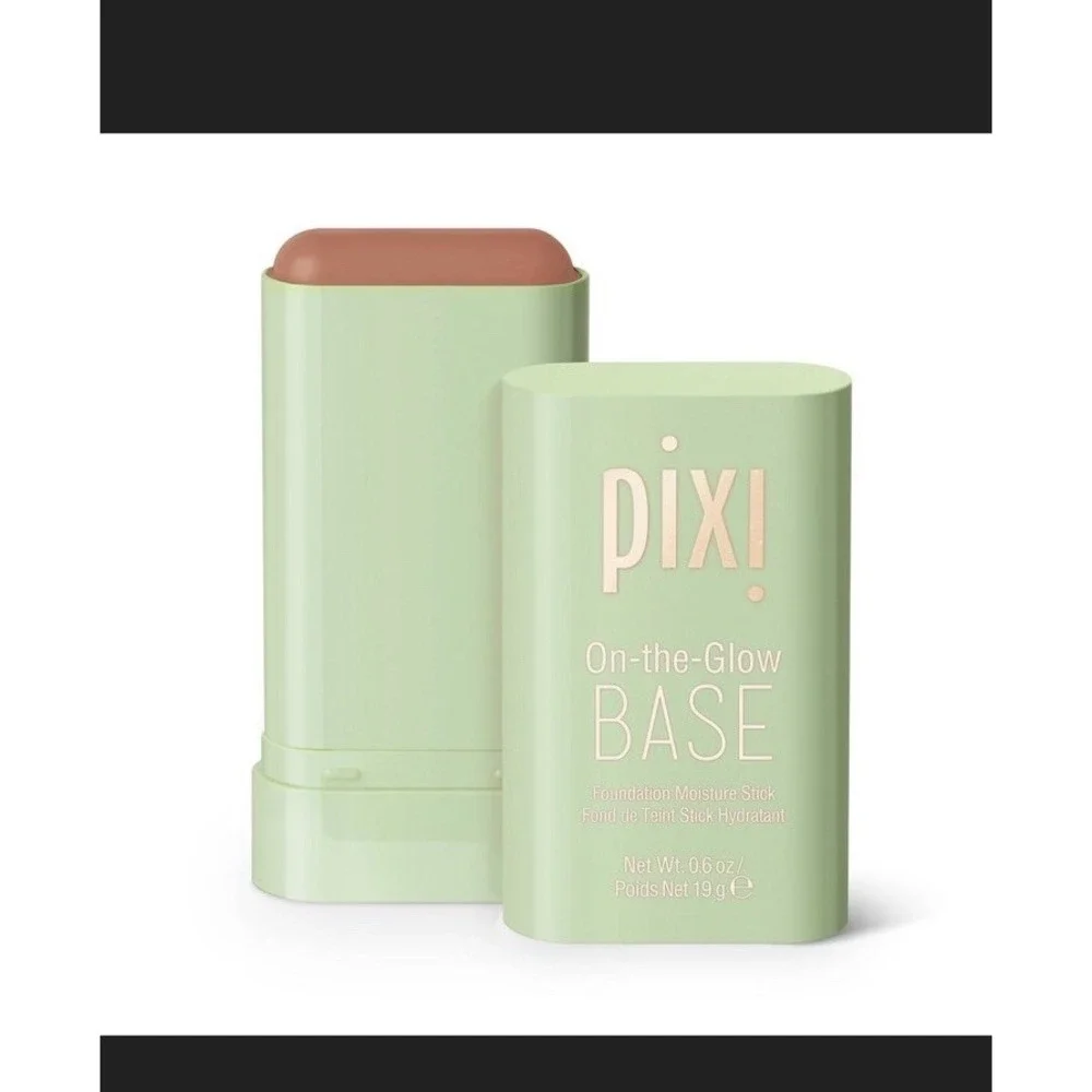 Pixi By Petra‎ On The Glow BASE Foundation Moisture Stick, MOCHA (0.6oz / 19g)